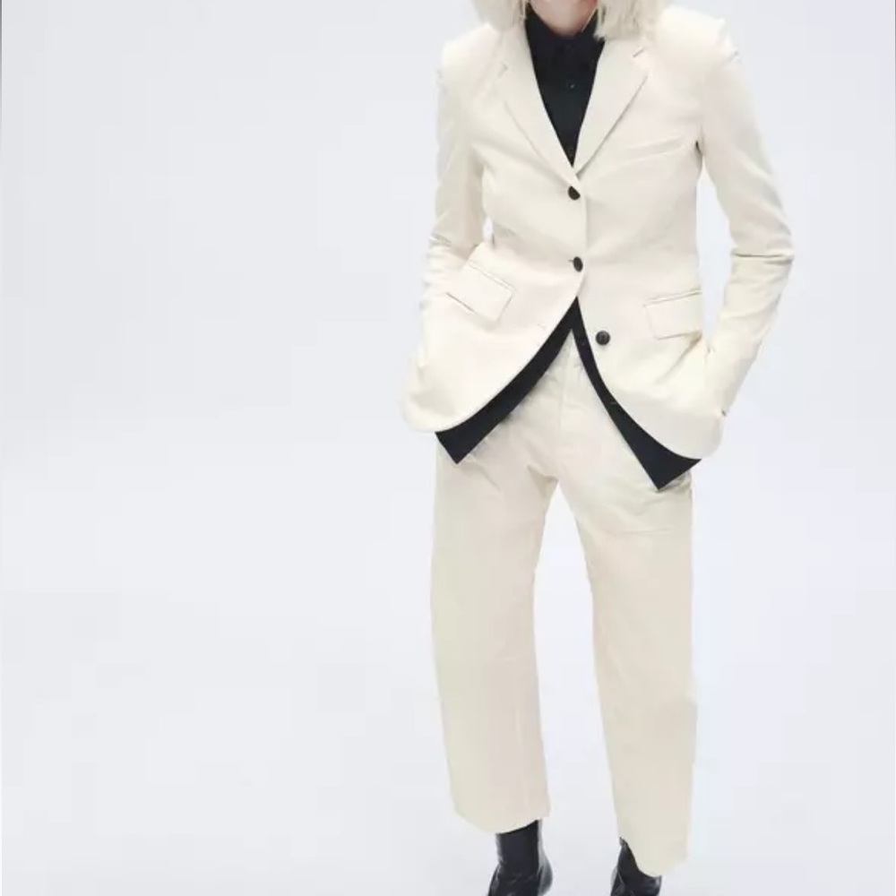rag & bone Cream Ankle Pants - Picture 2 of 9